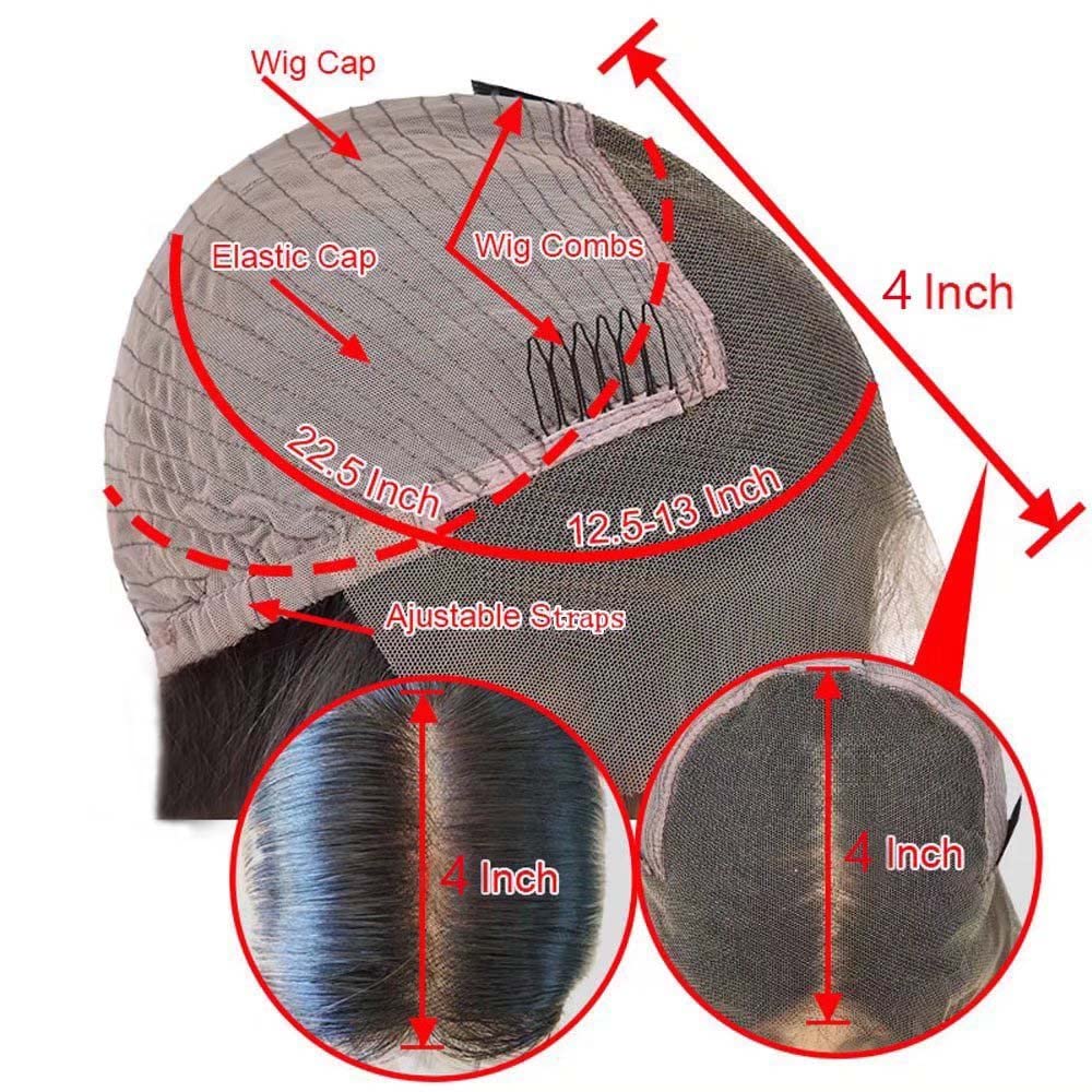 Imeya 13x4 HD Yaki Lace Front Wig - 150% Density Glueless Virgin Brazilian Human Hair Wig for Black Women | Pre-Plucked Transparent Lace, Natural Kinky Straight with Baby Hair | 18 Inch | Perfect for Daily Wear, Special Occasions & Protective Styling