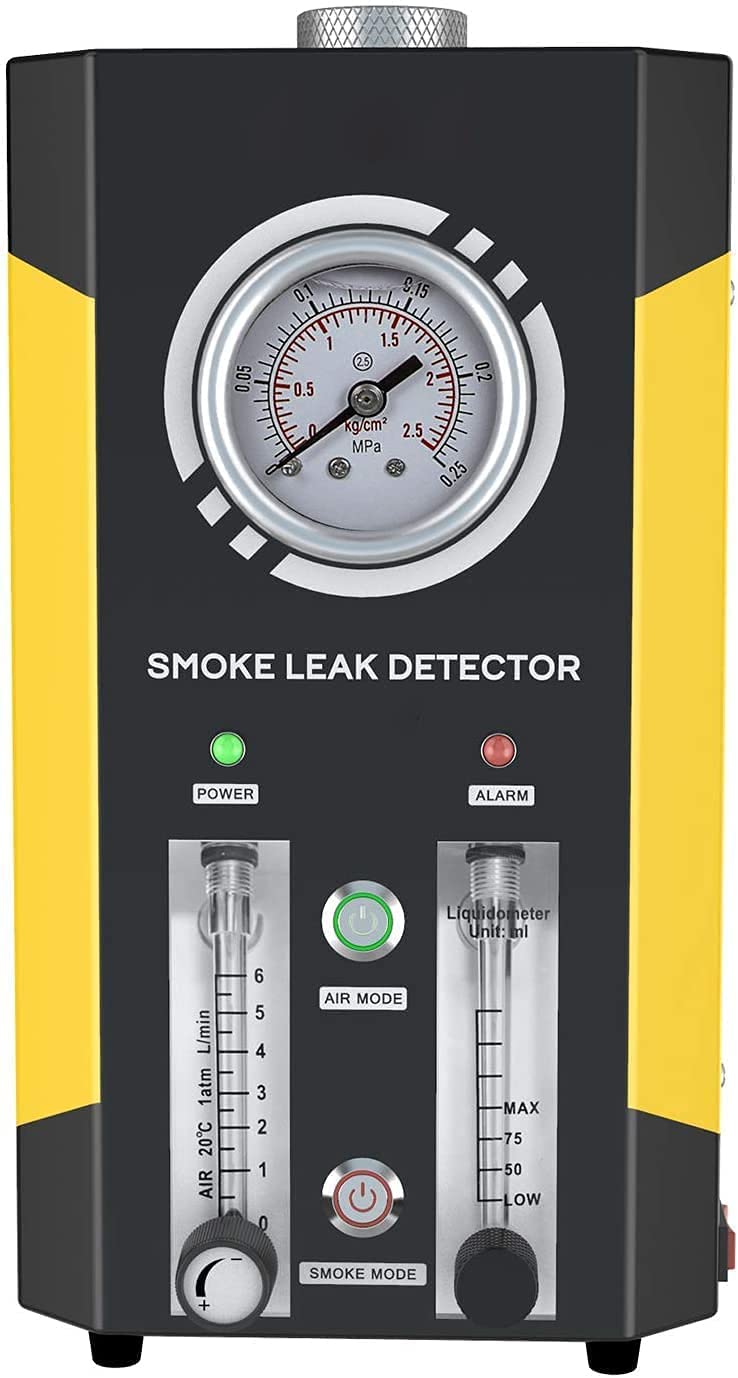 AUTOOL SDT206 12V Automotive Fuel Leak Detector - 2 Mode EVAP Leak Tester for Cars, Boats & Vehicles with Adjustable Flow Meter | Diagnose Fuel Line & Pipe System Leaks | Perfect for Mechanics & DIY Car Maintenance