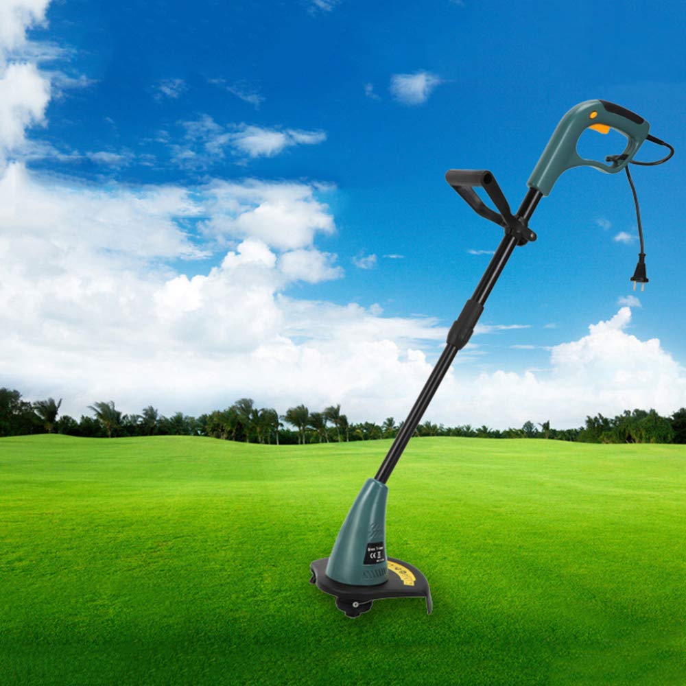 350W Brush Cutter Hedge Trimmer - Adjustable 94cm-114cm Length, 10000r/min High Speed, Dual Safety Switch - Perfect for Lawn Care, Yard Maintenance & Landscaping