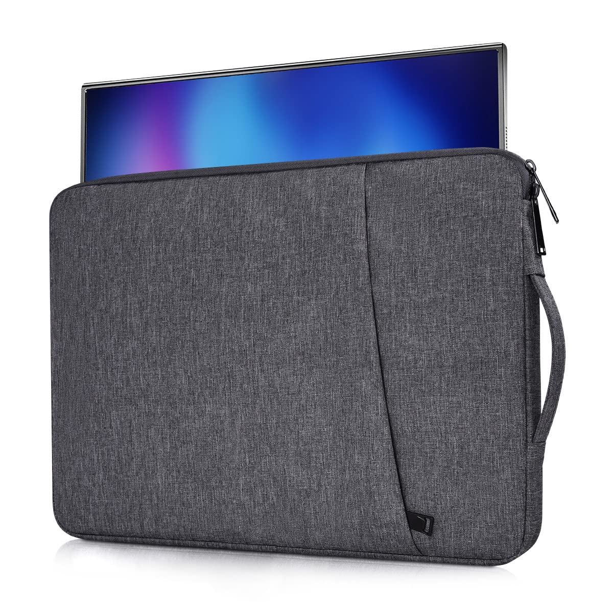 17.3 Inch Portable Monitor Carrying Case - Protective Laptop Bag for ASUS, UPERFECT & ViewSonic Screens (Space Gray) | Perfect for Travel, Office & Remote Work