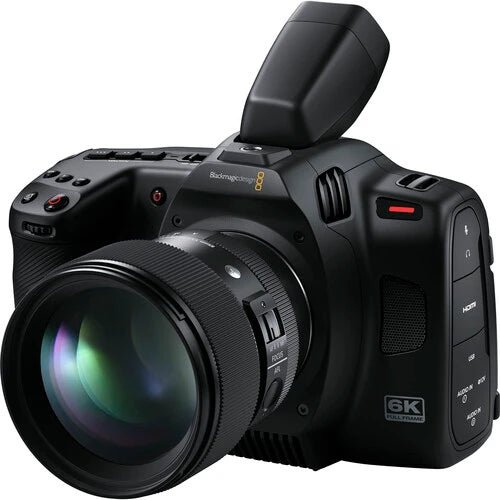 Blackmagic Design Cinema Camera 6K - Professional 6K Digital Film Camera with Full Frame Sensor & EF Mount | Perfect for Filmmaking, Documentary Production & YouTube Content Creation