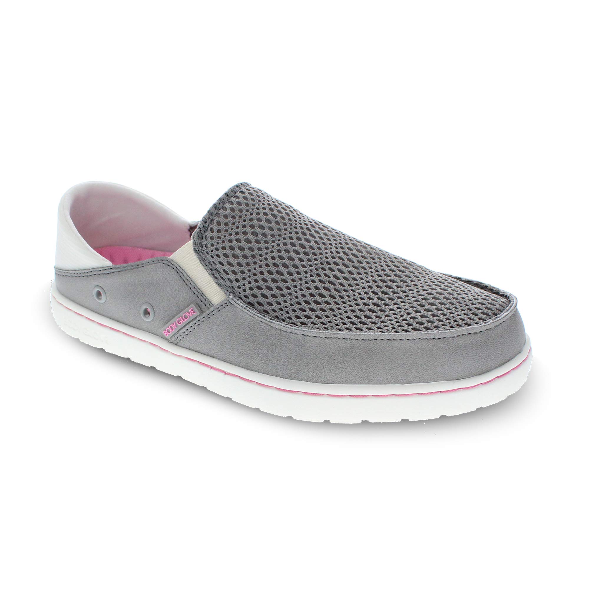 Body Glove Women's Boat Shoes - Slip On Water Shoes for Fishing, Boating & Casual Wear | Breathable Mesh & Canvas Design | Perfect for Beach, Pool & Outdoor Activities