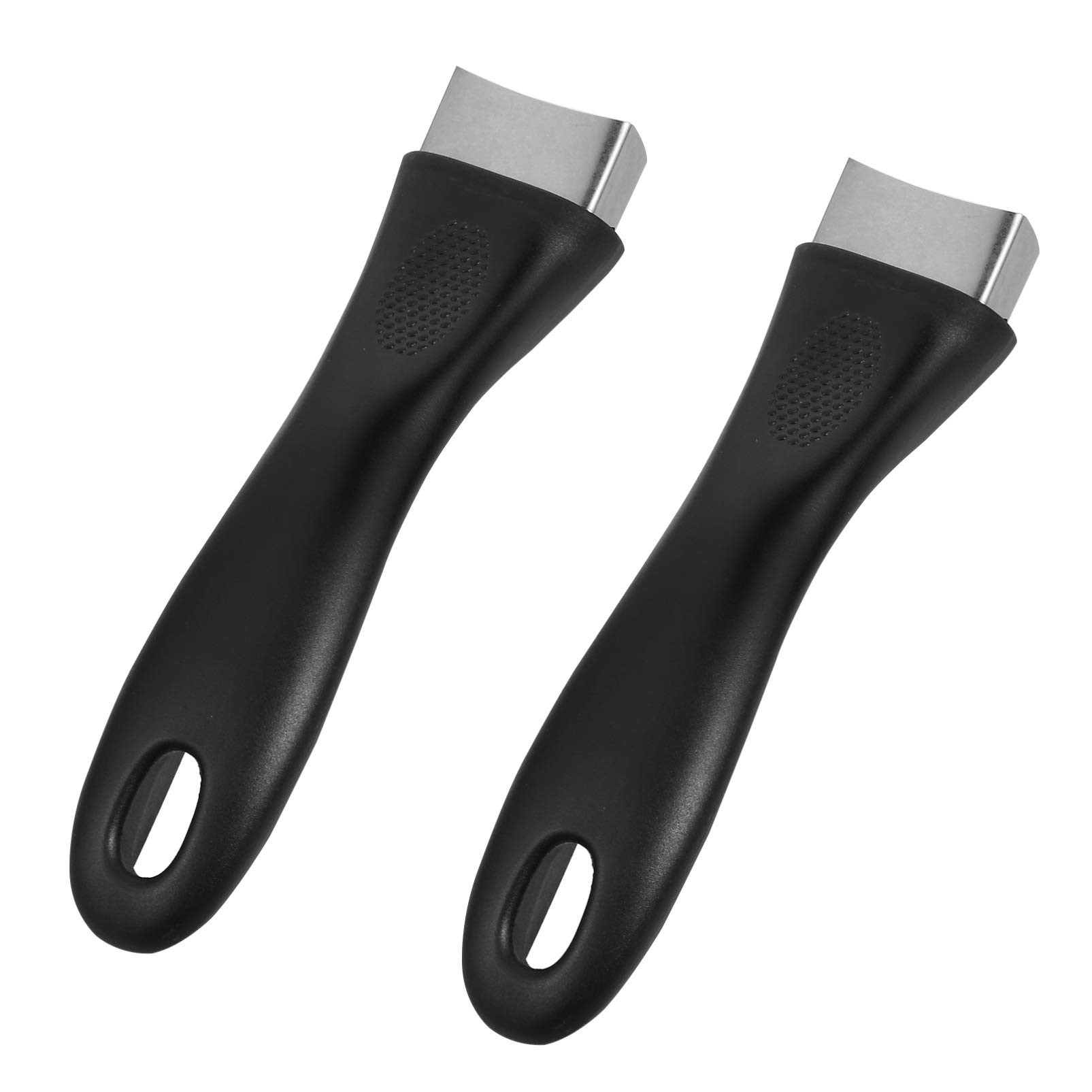 Luxshiny Replacement Pan Handles - 2 Pack Non-Slip Cookware Handles for Frying Pans, Pots & Saucepans - Heat Resistant & Ergonomic Design for Safe Cooking & Baking