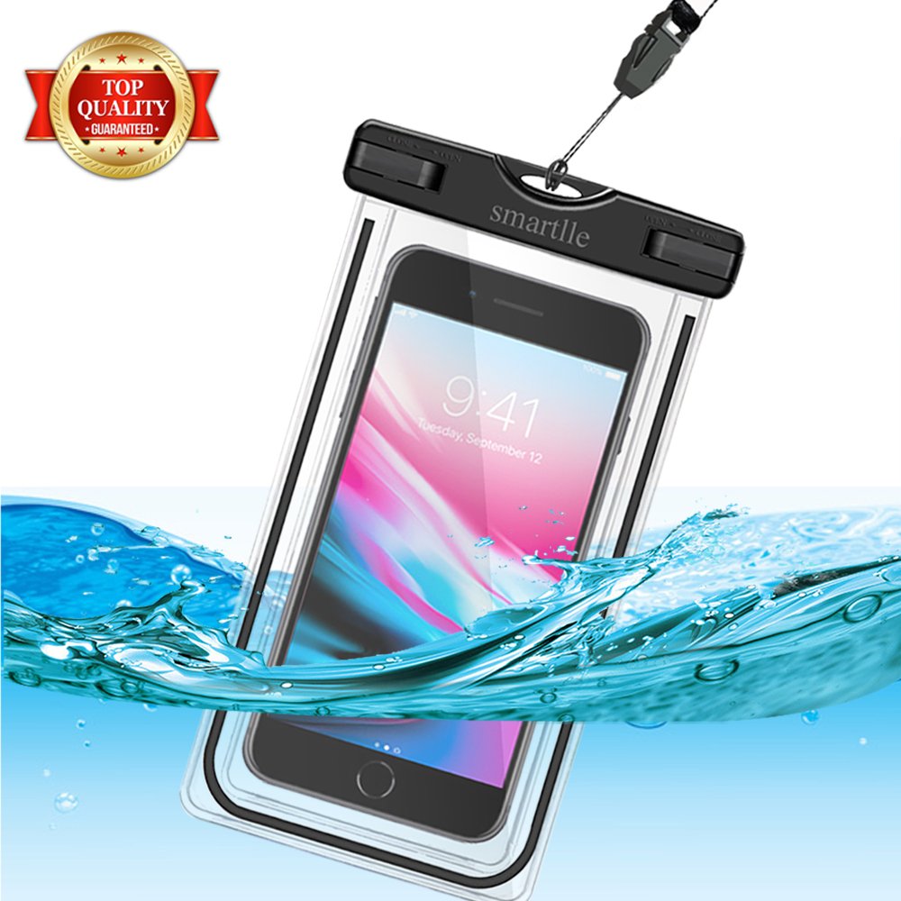 Waterproof Phone Pouch - Universal Dry Bag for iPhone 15/14/13/12/11 Pro Max/XS/XR/8/7/6 Plus & Galaxy S24/S23/A Series - Underwater Snowproof Case for Swimming, Beach, Pool & Outdoor Activities (7
