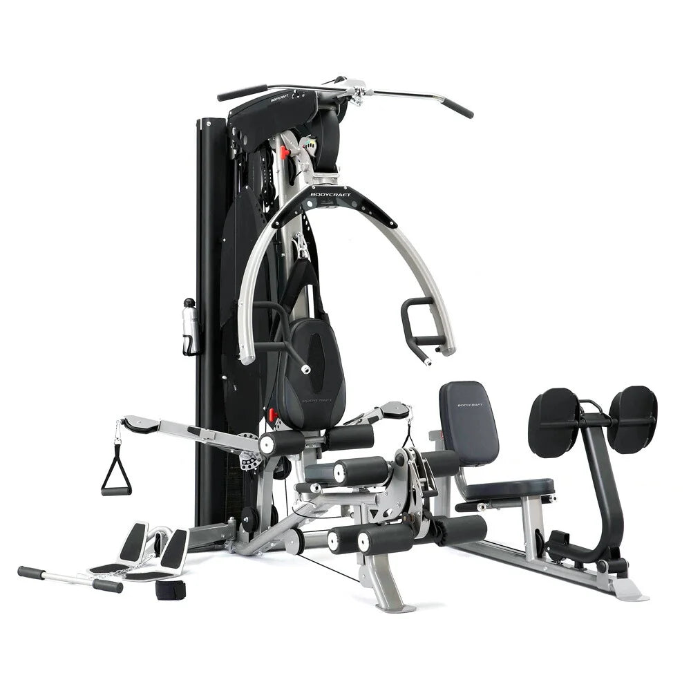 GXE Gym Equipment Set with Acrylic Covers & 200LB Weight Stack - Perfect for Home Workouts, Strength Training, and Commercial Gyms