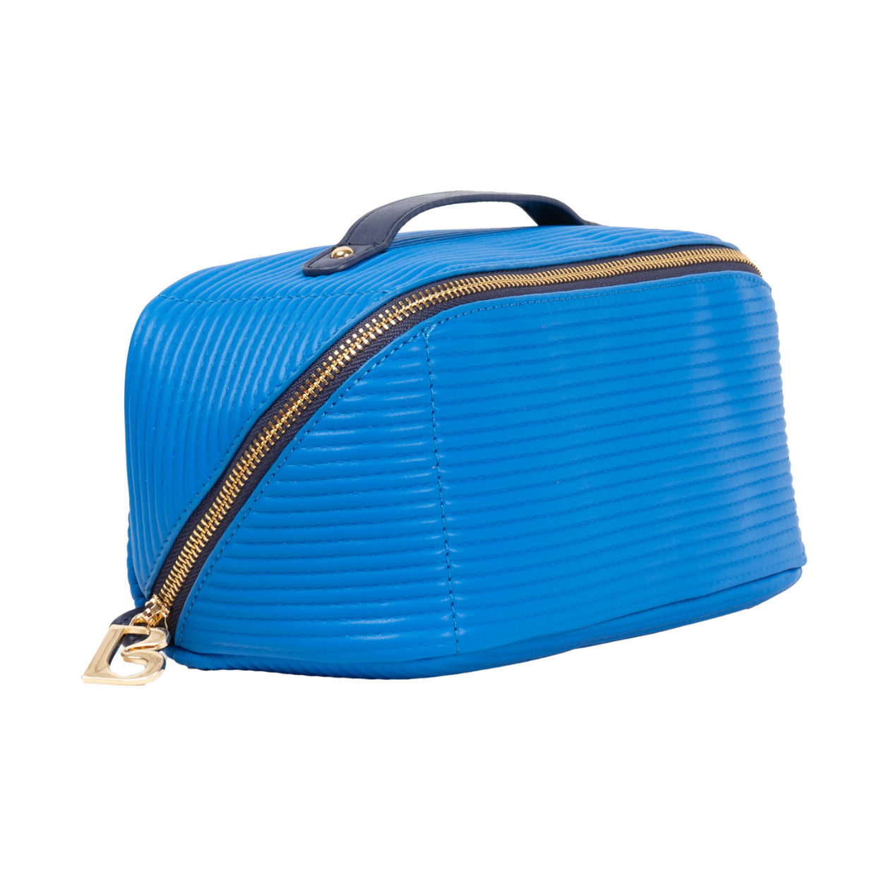 Stylish PU Leather Cube Cosmetic Bag for Women - Travel Makeup Organizer with Zipper Closure - Perfect for Toiletries, Jewelry & Small Essentials | Great for Travel, Gym & Daily Use