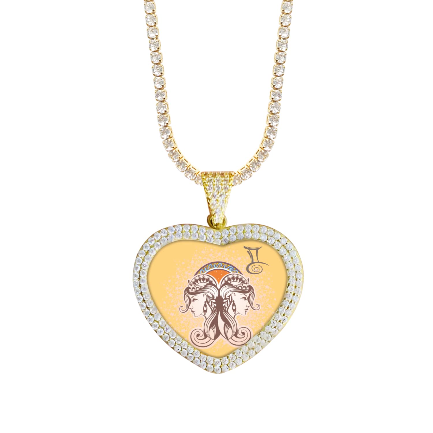 Custom Engraved Heart Pendant Necklace - Personalized Photo Jewelry Gift for Her - Perfect for Anniversaries, Valentine's Day & Romantic Occasions