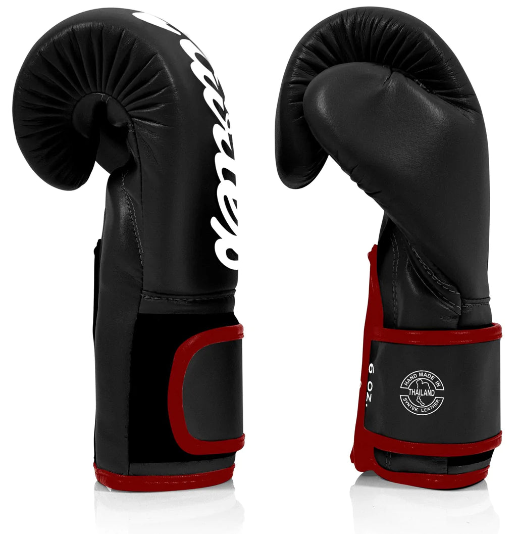 Fairtex BGV14 Muay Thai Boxing Gloves for Training & Sparring - Premium Leather Kickboxing Gloves for Men & Women - Ideal for MMA, Fitness, and Martial Arts Practice