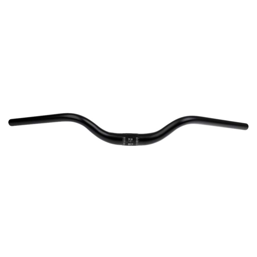 31.8mm MTB Handlebar - Lightweight Aluminum Alloy Riser Handlebar for Mountain Bikes & Racing Bikes | Perfect for Off-Road Trails, Commuting & Adventure Cycling