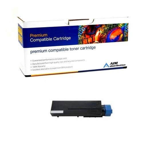 High-Yield AIM Compatible Toner Cartridge Replacement for CTG200802 & Okidata 44574901 (10,000 Pages) - Perfect for Office Printing & Small Business Document Needs