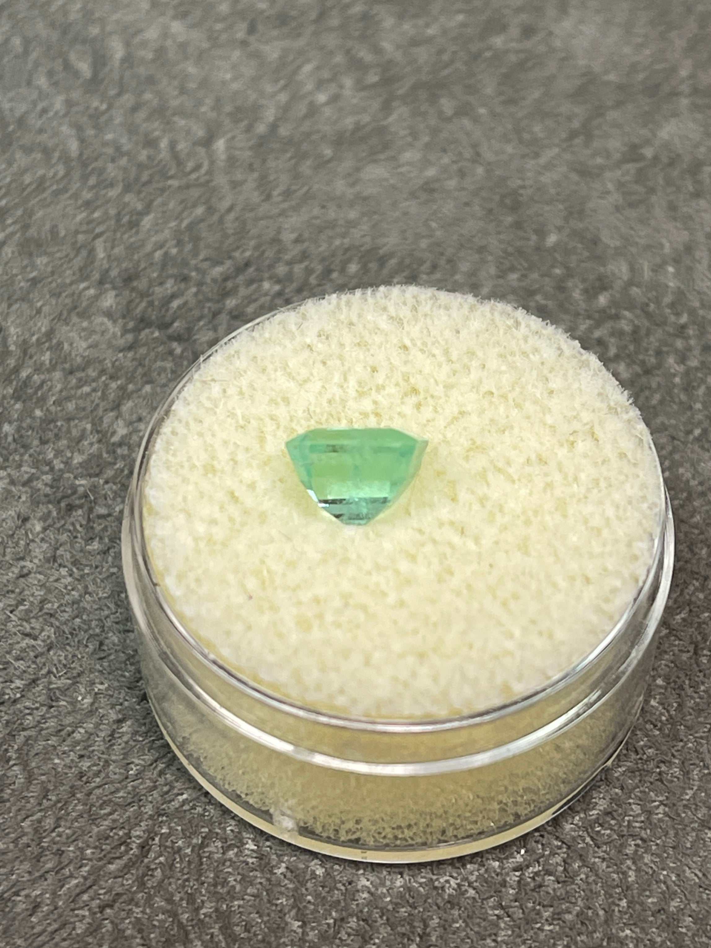 1.48 Carat Natural Colombian Emerald - Unset Emerald Cut Gemstone for Jewelry Making, Engagement Rings & Fine Collections