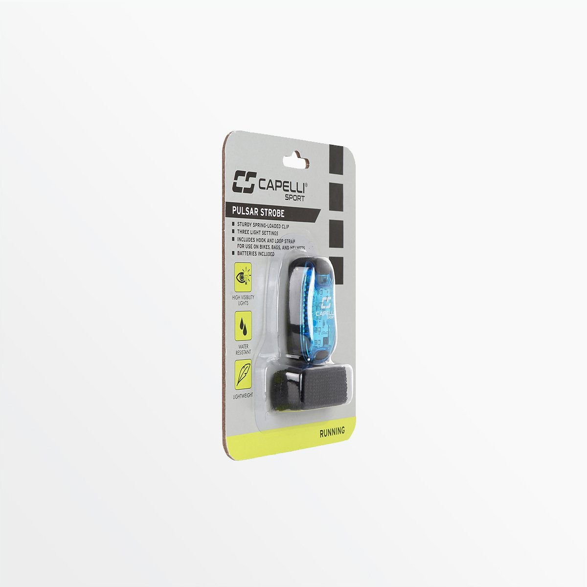 Strobe Light with Clip and Strap - Portable Safety Flashing Light for Running, Cycling, and Emergency Situations