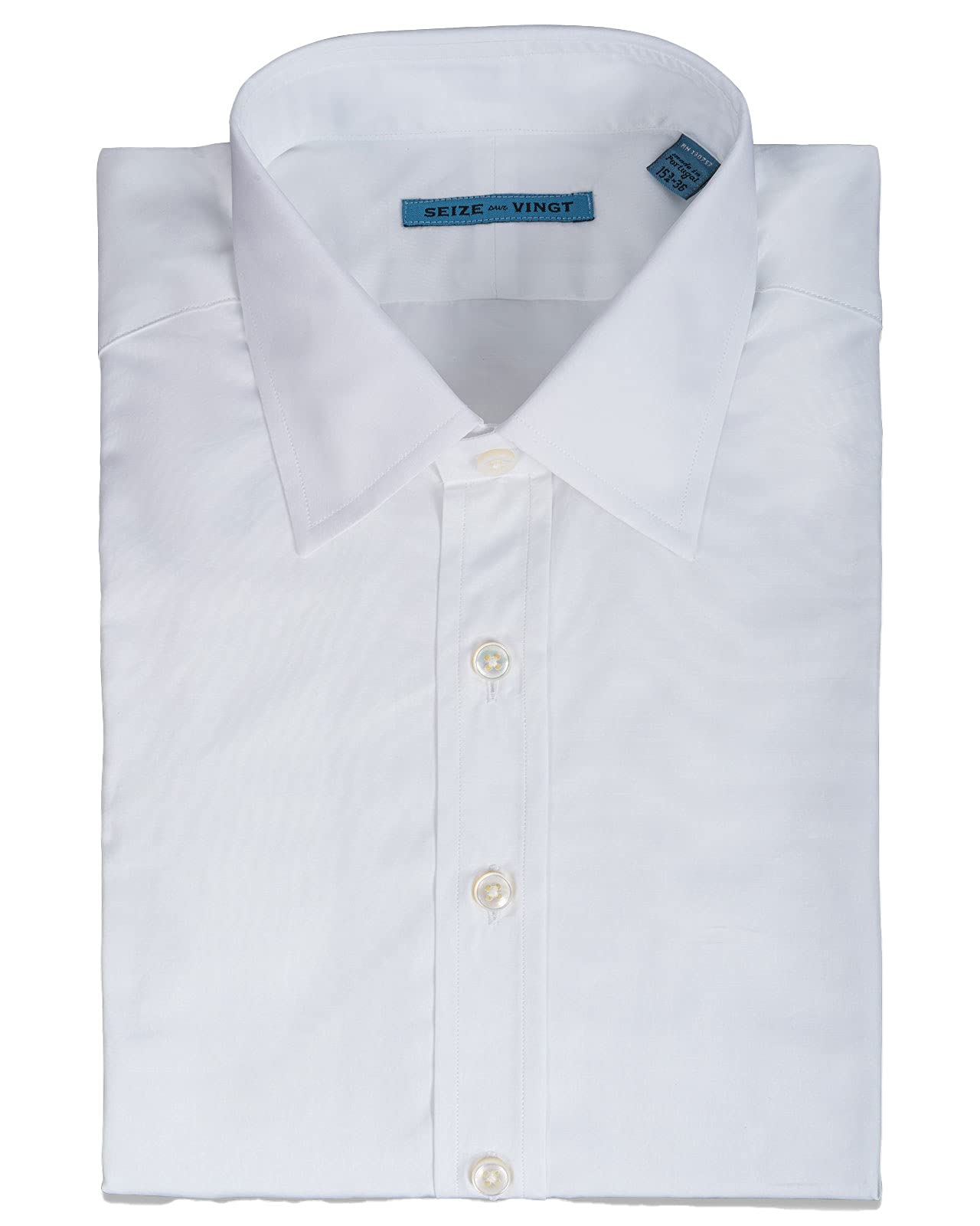 Seize sur Vingt Augustus Dress Shirt for Men | Premium Slim Fit Formal Shirt | Business & Wedding Attire | Office & Special Occasion Wear