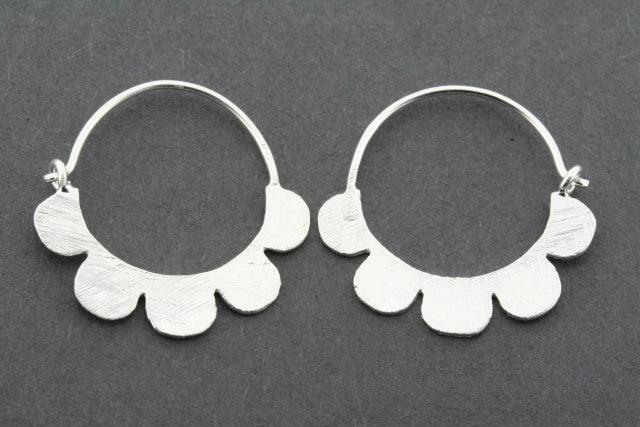Bobo Crescent Hoop Earrings - Sterling Silver 925 Dainty Minimalist Jewelry for Women - Perfect for Everyday Wear & Special Occasions