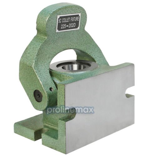 Heavy Duty 5C Collet Chuck Dead Length Fixture for Vertical & Horizontal Milling - Precision Machining Tool for CNC, Lathe, and Metalworking Applications