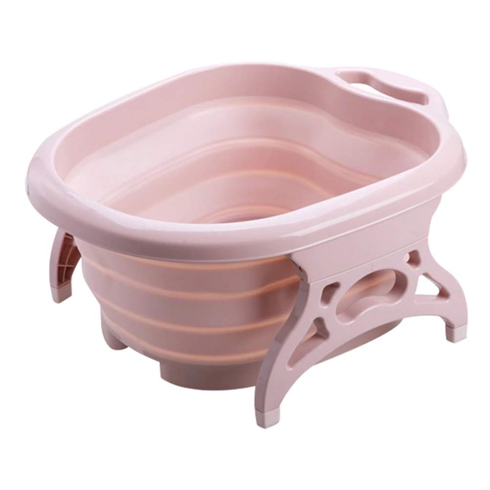 Wanforjewellery Collapsible Foot Spa Massage Bucket - Large Foam Massage Barrel for Relaxation & Decompression - Perfect for Home Spa, Post-Workout Recovery & Stress Relief