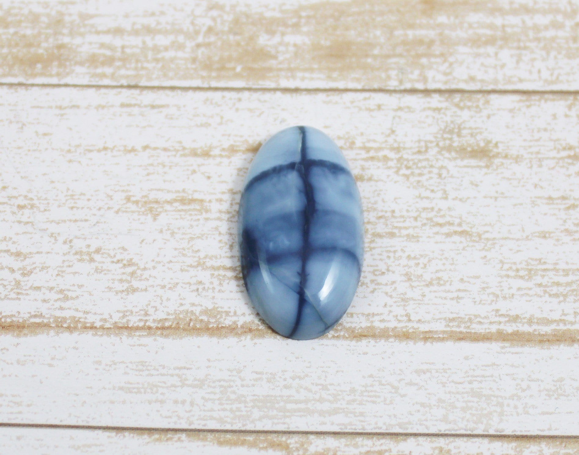 Natural Blue Opal Cabochons for Jewelry Making - Handcrafted Gemstones for Rings, Necklaces & DIY Crafts | Perfect for Gifts & Healing Crystal Collections