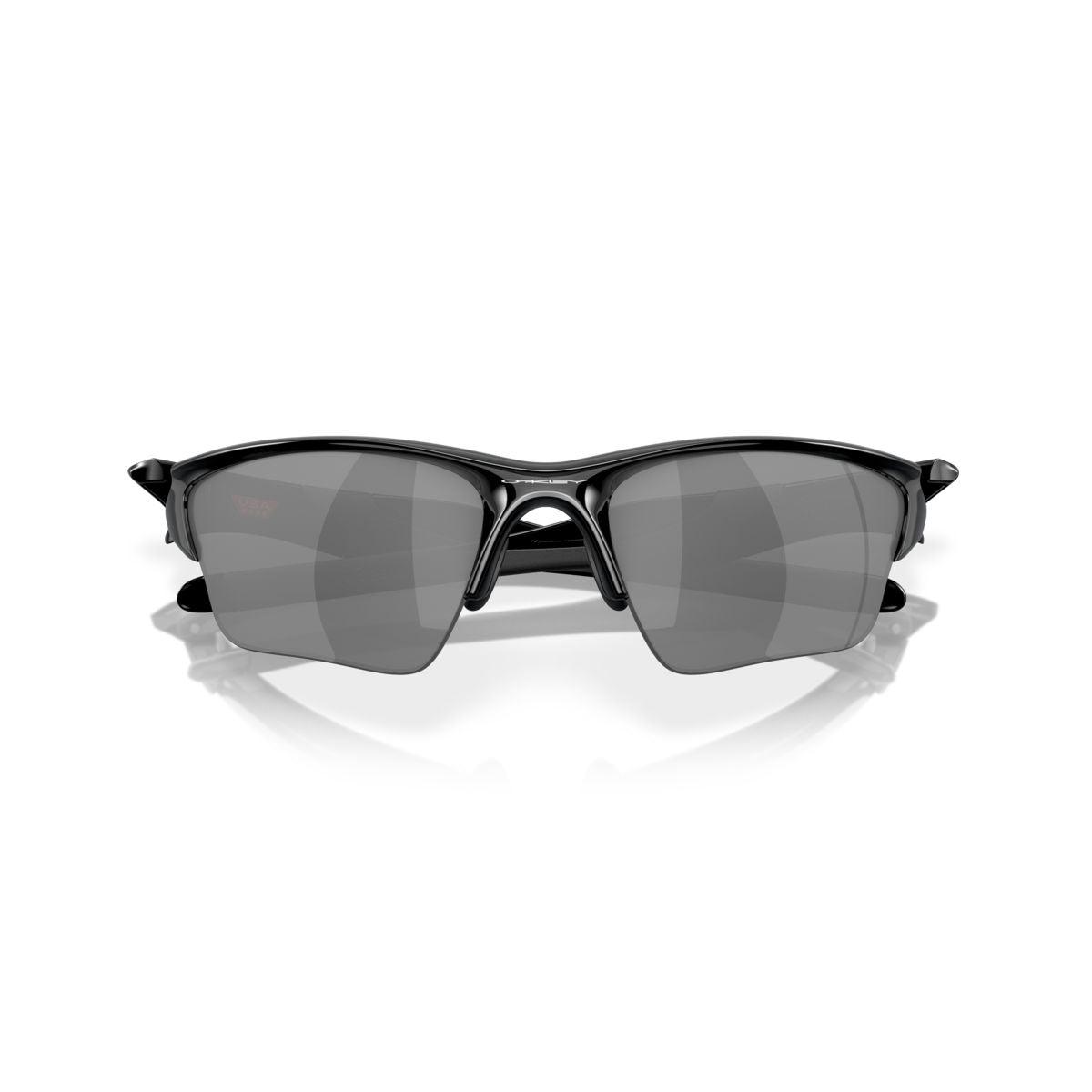 Oakley Half Jacket 2.0 XL Sunglasses - Polished Black Frame with Black Iridium Lens - Model 0OO9154 915401 - Perfect for Running, Cycling & Outdoor Sports