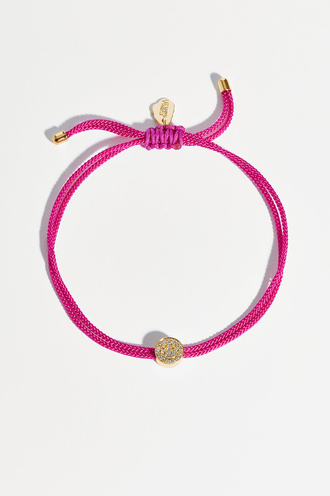 Pave Smile Friendship Bracelet - Dainty Cubic Zirconia Beaded Gift for Best Friends, Sisters & Couples - Perfect for Birthdays, Anniversaries & Everyday Wear