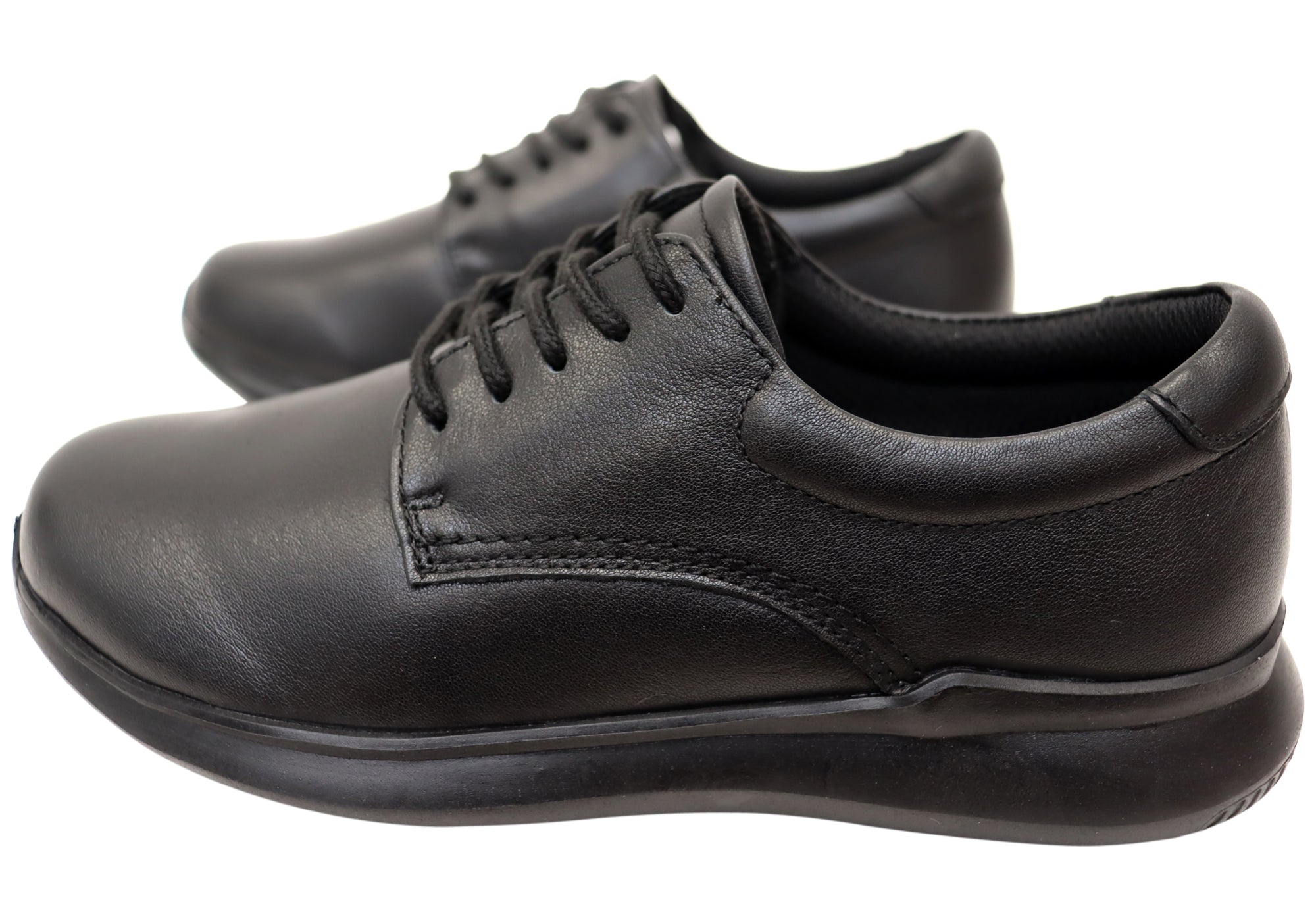 Propet Women's Vera Leather Comfortable Lace-Up Wide Fit Shoes - Stylish & Supportive Walking Shoes for Work, Travel & Everyday Wear