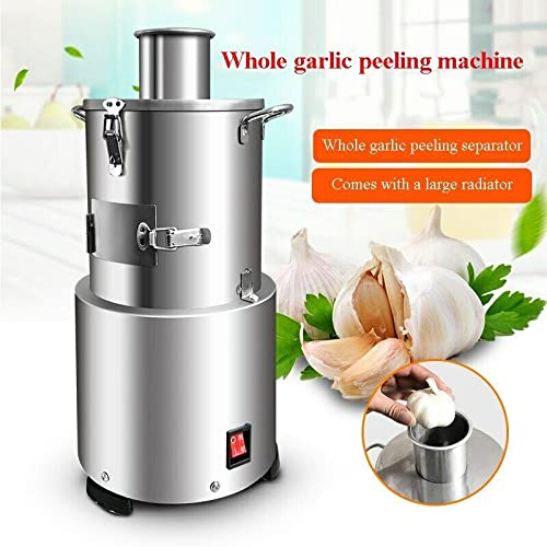 Commercial Electric Garlic Peeler Machine - 220V Automatic Garlic Separator & Peeling Equipment for Restaurants, Kitchens & Food Processing - Perfect for Bulk Garlic Peeling, Meal Prep & Commercial Cooking