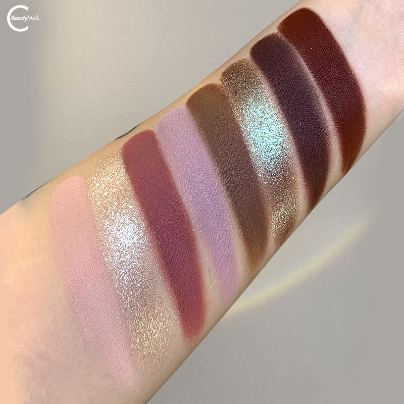 Vintage 90s Eyeshadow Palette by Narimi - Highly Pigmented Makeup Palette with Matte & Shimmer Shades - Perfect for Retro Party, Halloween, and Everyday Glam Makeup Looks