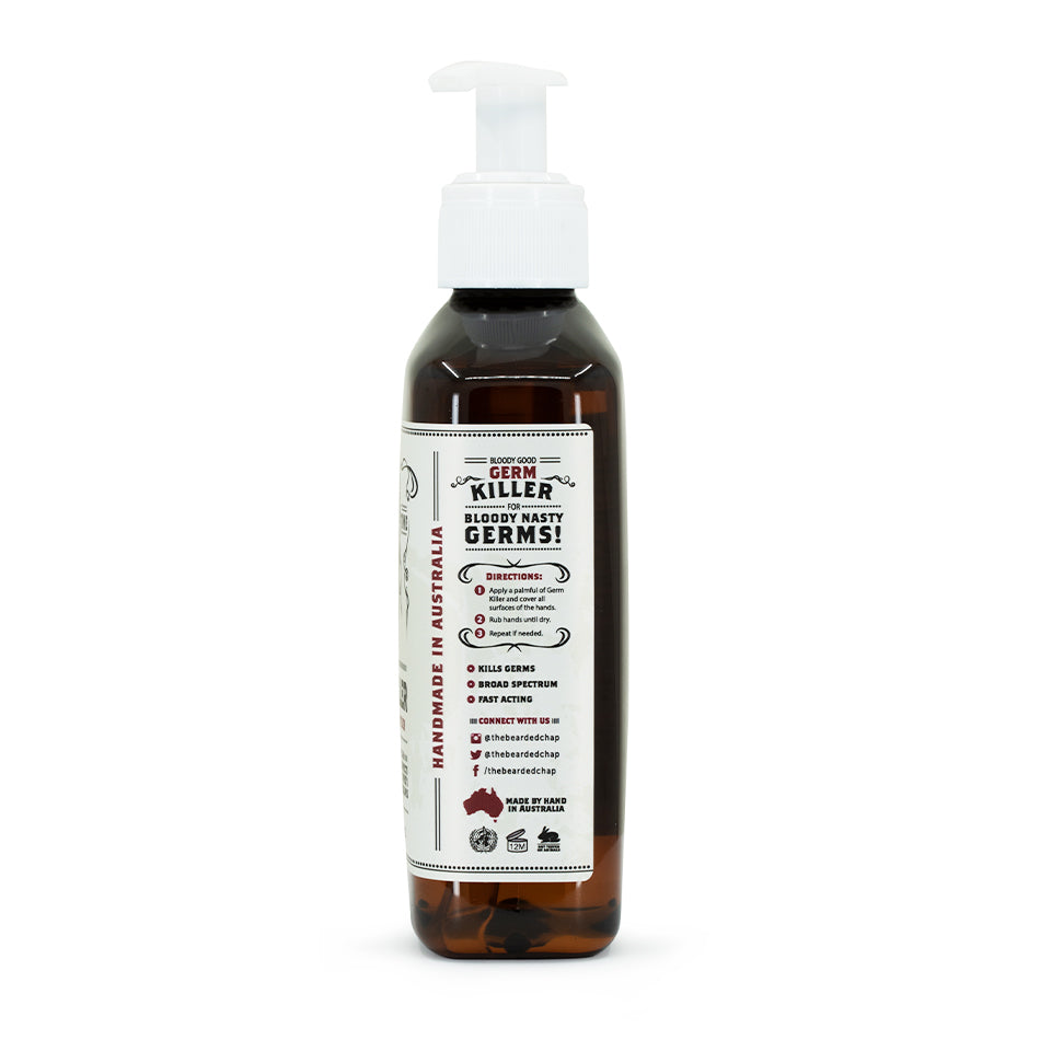 Germ Killer Antiseptic Hand Sanitizer Gel - 70% Alcohol for Effective Disinfection | Portable Travel Size for Home, Office & On-The-Go Use
