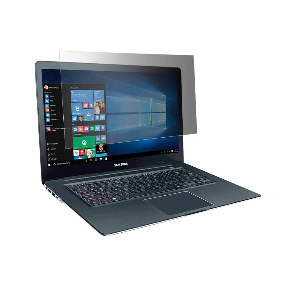 Celicious Privacy 2-Way Anti-Spy Screen Protector for Samsung Notebook 9 Pro 15 (2017) - Blocks Side Views & Protects Data - Perfect for Office, Coffee Shops & Public Spaces