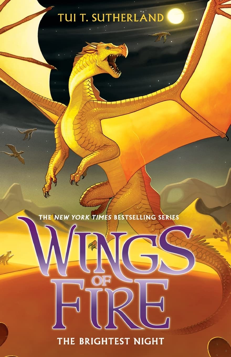 Wings of Fire Book 5: The Brightest Night - Best-Selling Dragon Fantasy Novel for Kids & Teens | Perfect for Bedtime Reading & Adventure Lovers