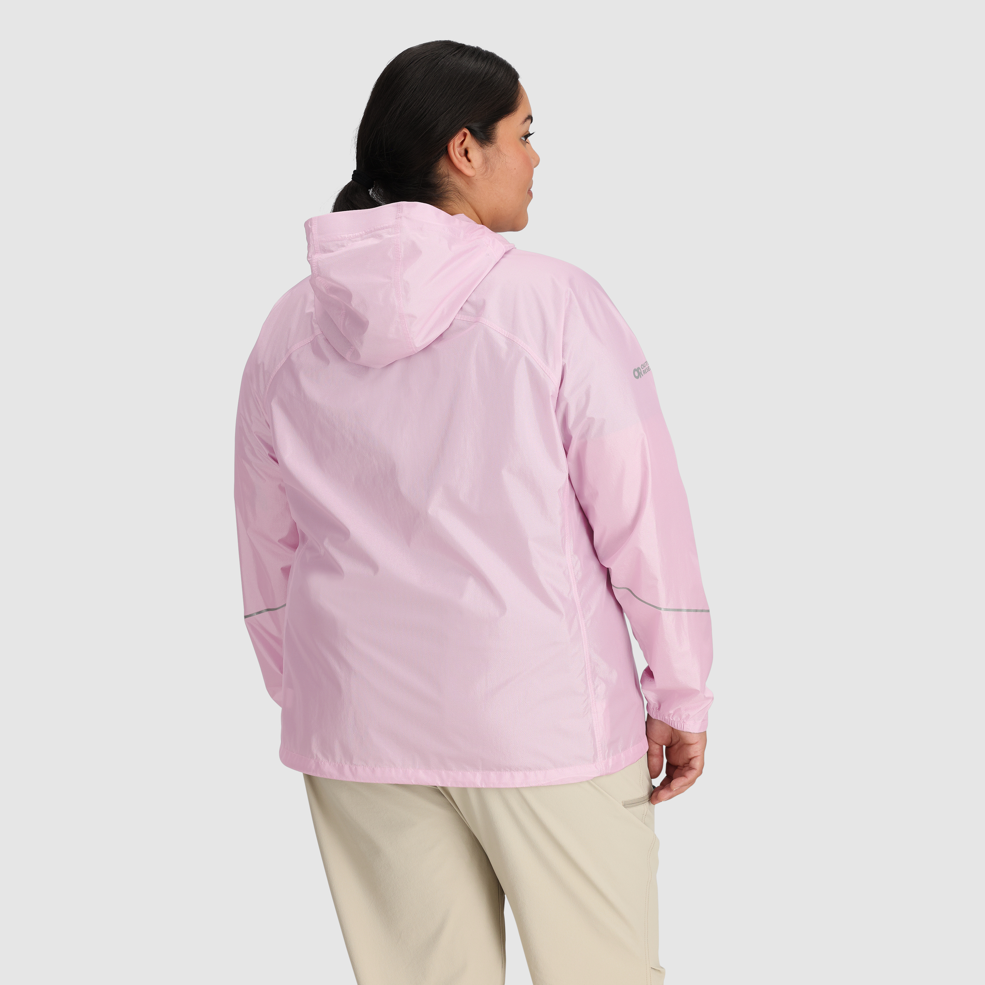 Women's Lightweight Helium Rain Jacket - Waterproof Windbreaker for Hiking & Outdoor Activities - Plus Size - Final Sale