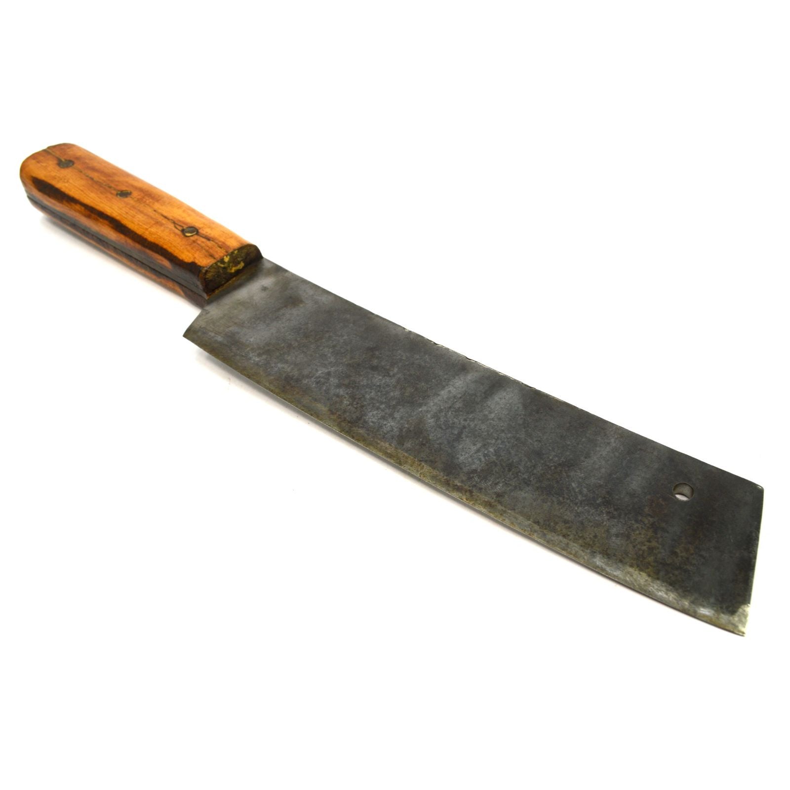 Vintage Antique Butcher Knife by A.F. Bannister & Co Newark NJ - 19th Century Rare Collectible Cutlery - Perfect for Meat Processing, Culinary Display & Historical Collections
