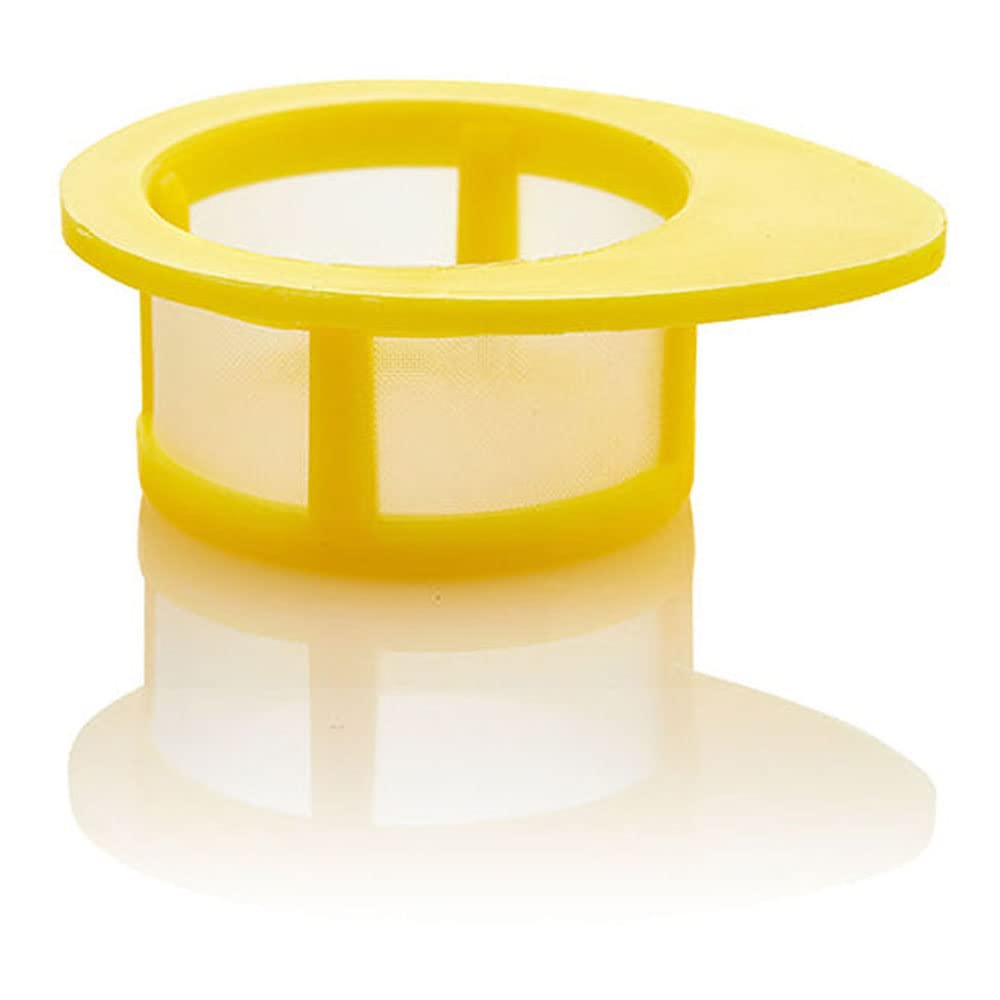 EZFlow 100μm Sterile Cell Strainer - Yellow (50 per Box) - Ideal for Lab Cell Culture, Filtration, and Sample Preparation