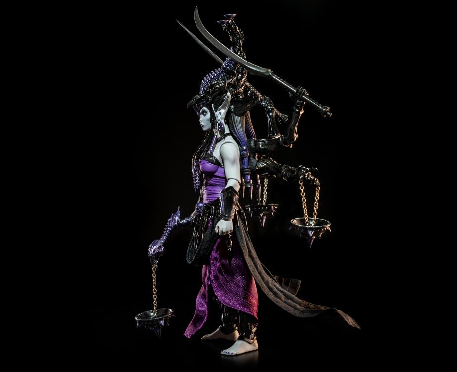 Four Horsemen Studio Mythic Legions 1/12 Scale 6-Inch Illythia Deluxe Action Figure - Collectible Fantasy Warrior for Display & Role-Playing Games