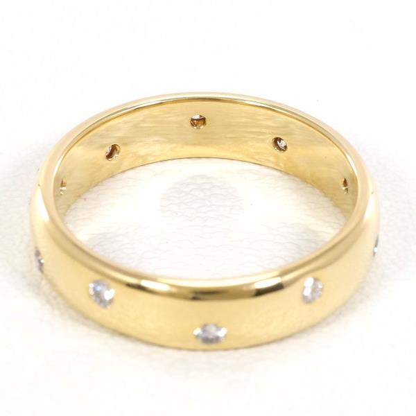 18K Yellow Gold Diamond Ring for Women - Elegant Solitaire Engagement & Wedding Band - Perfect for Proposals, Anniversaries, and Special Occasions