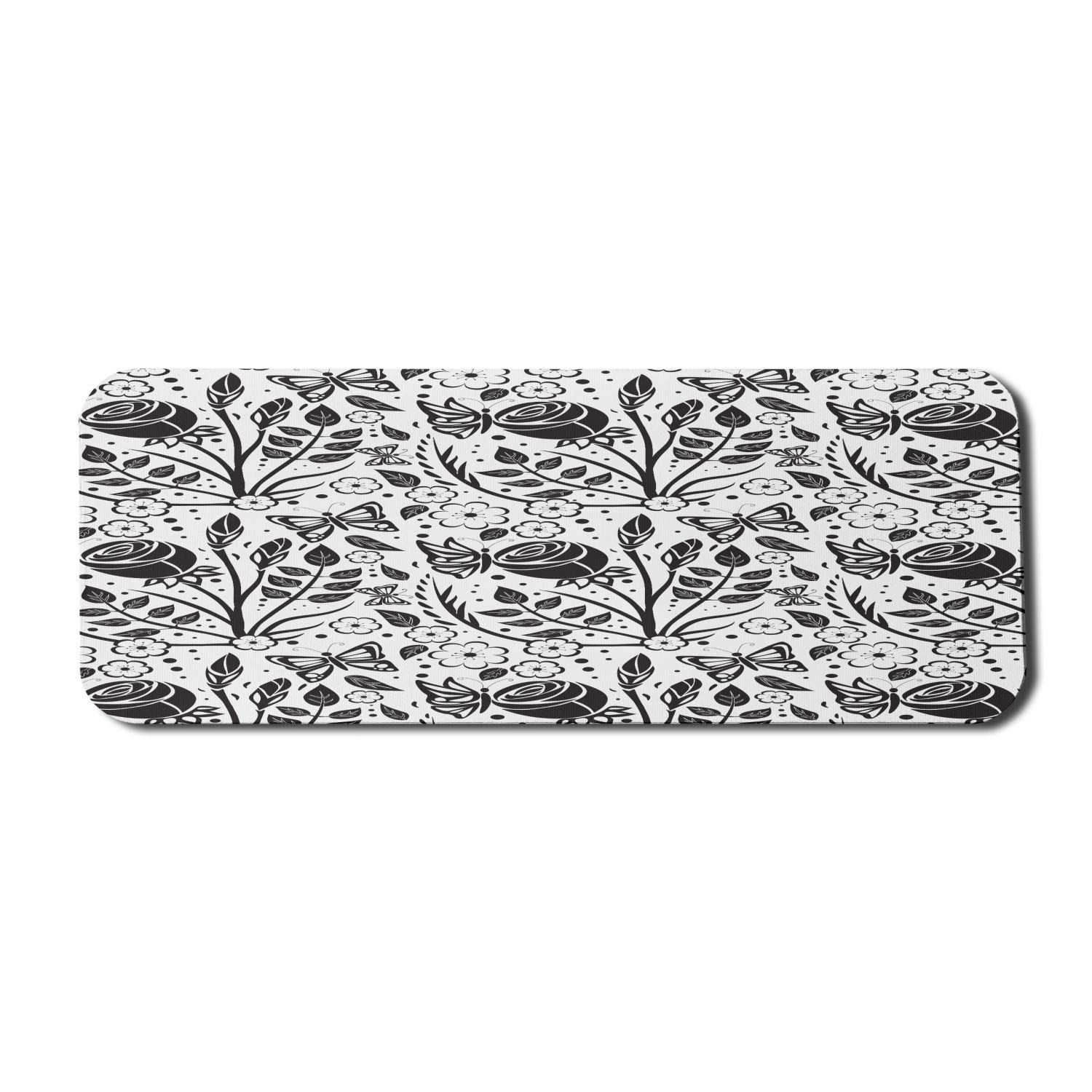 Ambesonne Floral Computer Mouse Pad - Large 31