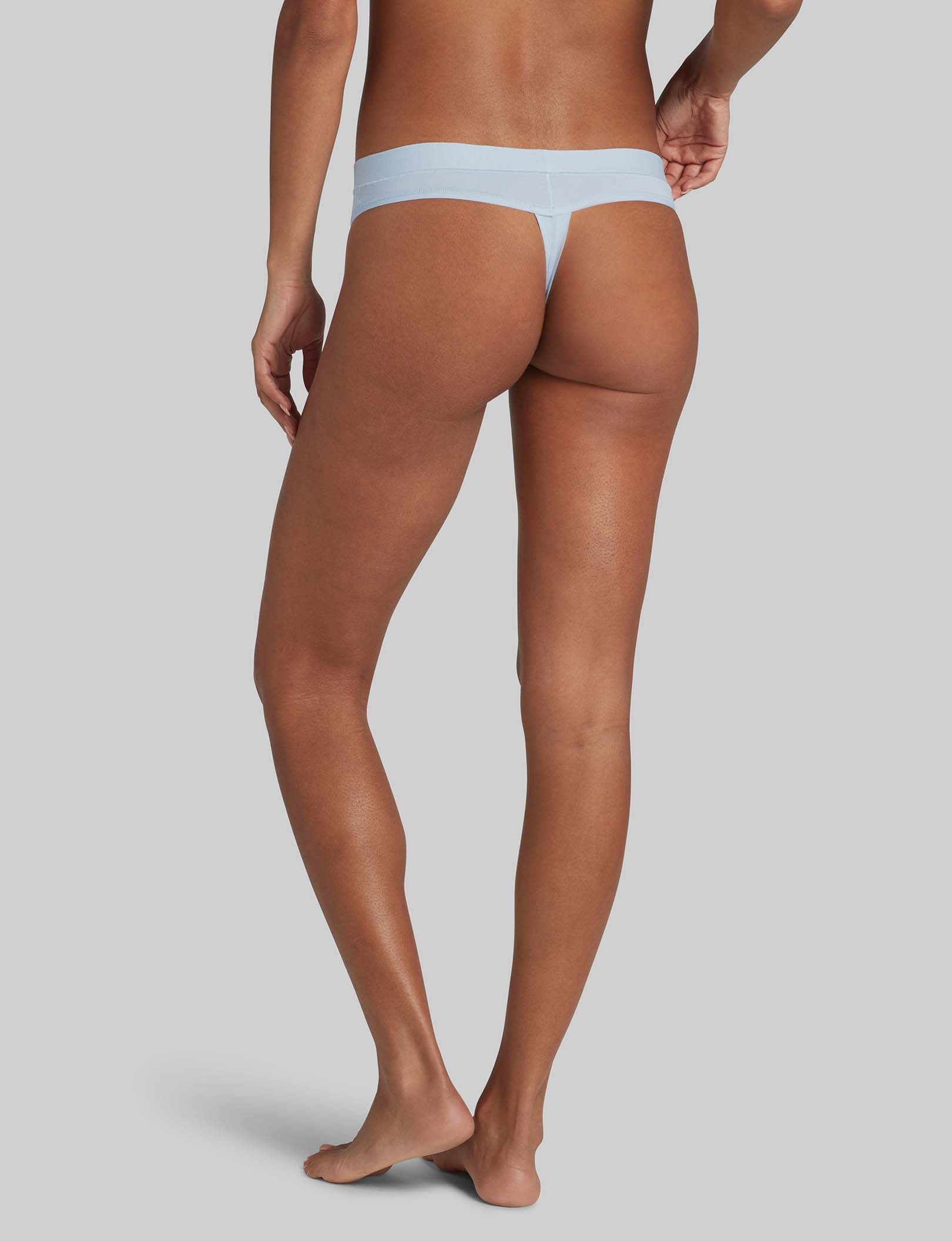 Breathable Cotton Women's Thong Underwear - Soft & Comfortable for Daily Wear, Workout, and Sleep