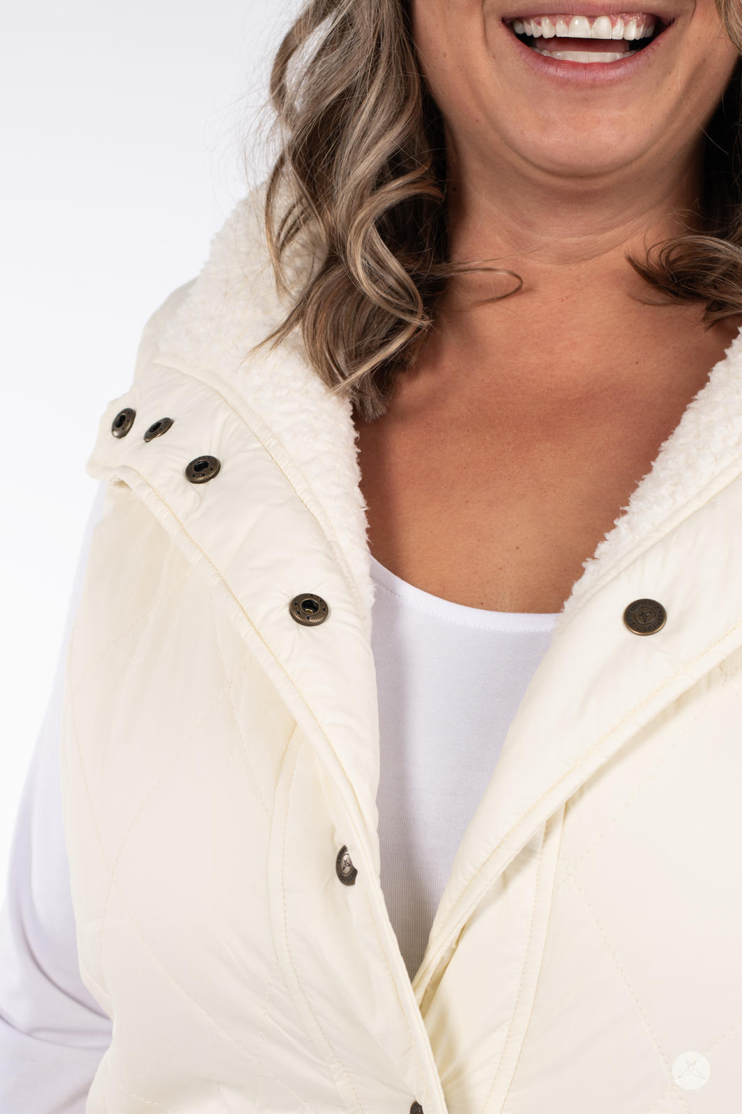 Reversible Quilted Sherpa Vest for Women & Men - Lightweight Winter Puffer Jacket - Outdoor Hiking & Casual Wear