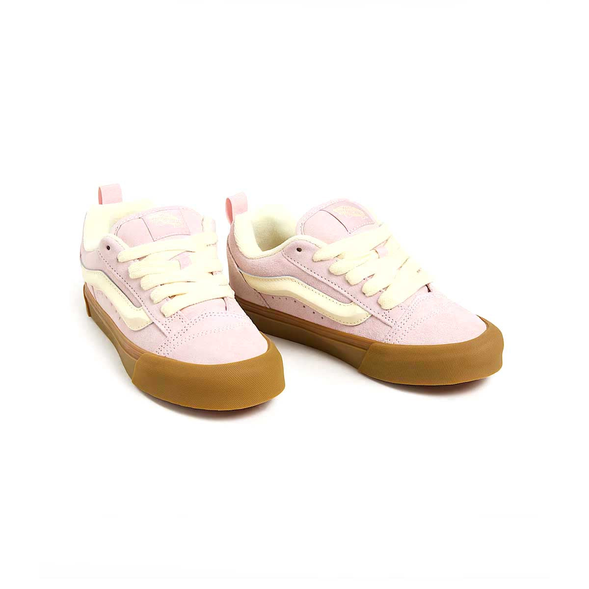 Knu Skool 'Pink Gum' Sneakers - Women's Vintage Style Skate Shoes for Casual Wear & Street Fashion | Perfect for Skating, Daily Outfits, and Urban Lifestyle