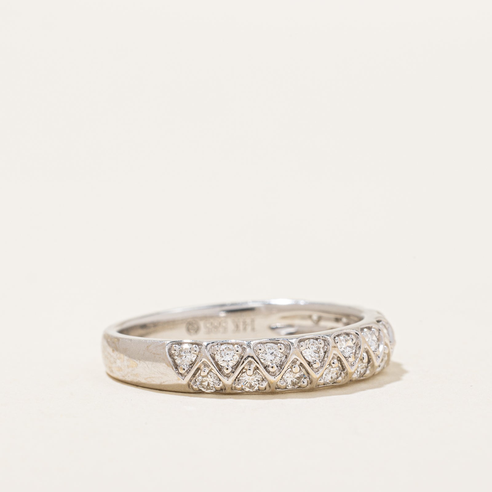 0.22ctw Diamond Wedding Band Ring for Women - Size 7 | Elegant & Timeless Jewelry for Engagement, Anniversary & Special Occasions