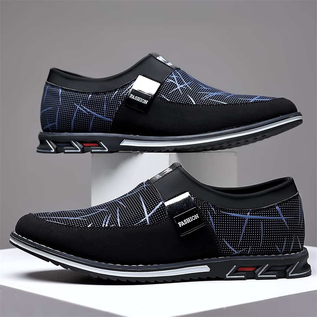 Premium Men's Casual Sneakers & Loafers - Comfortable Walking Shoes for Business, Office & Outdoor | Luxury Leather Driving Shoes for Men | Perfect for Work, Travel & Daily Wear