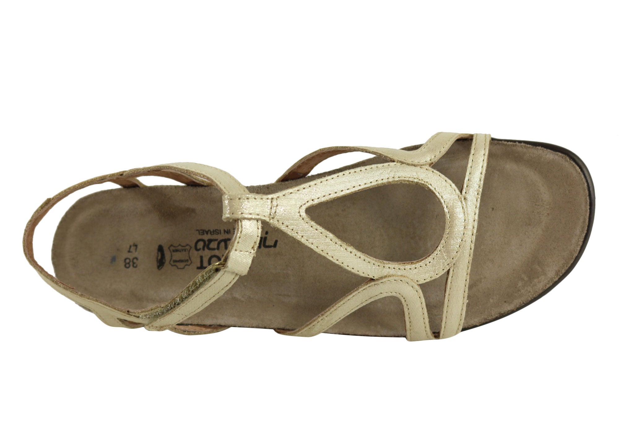 Naot Dorith Women's Comfortable Cushioned Supportive Flat Leather Sandals - Perfect for Walking, Travel & Summer Outfits