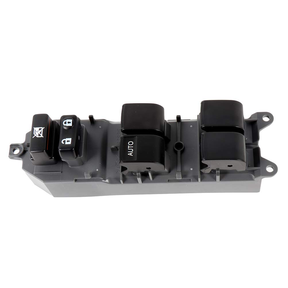 Power Window Switch Master Control Replacement for Toyota Camry 2007-2014 - Compatible with 84820-02190 - Driver Side Window Regulator Switch - Perfect for Car Window Repair & Maintenance