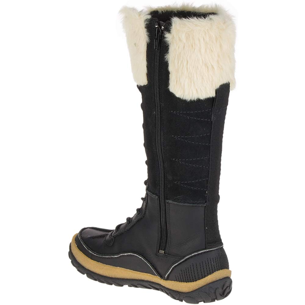 Merrell Women's Tremblant Tall Polar Waterproof Winter Snow Boots - Warm Insulated Hiking Boots for Cold Weather, Snowshoeing & Outdoor Adventures