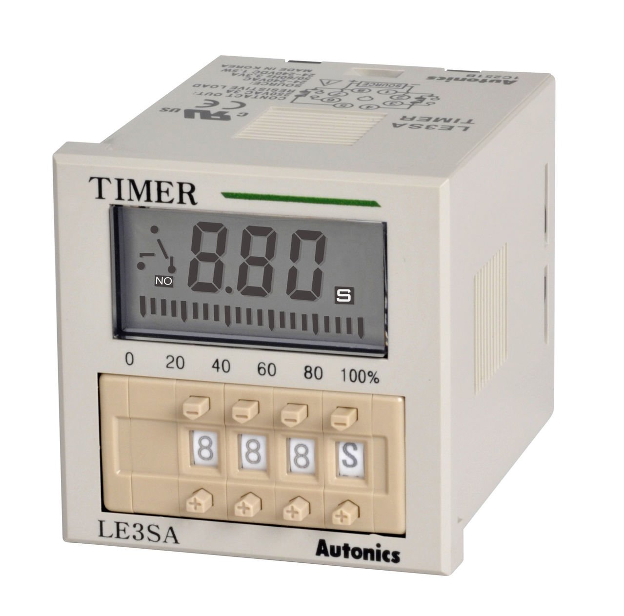 Autonics Digital Timer 3-Digit 200Msec LE3S-24-240 - Industrial Automation Control, HVAC Systems, Equipment Timing