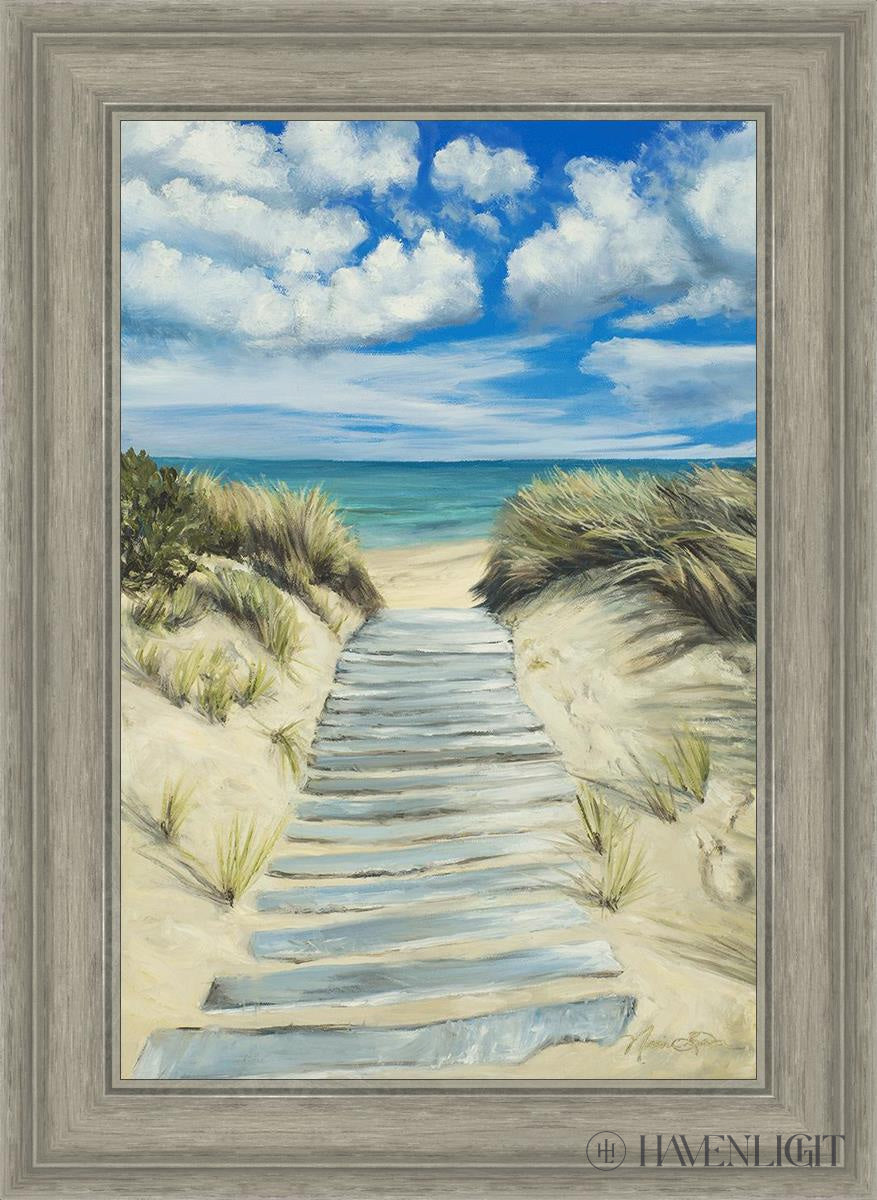 Seaside Decor - Handcrafted Broken Path Mosaic Art Piece for Home & Garden Wall Decor | Perfect for Beach House, Coastal Living Room, or Outdoor Patio