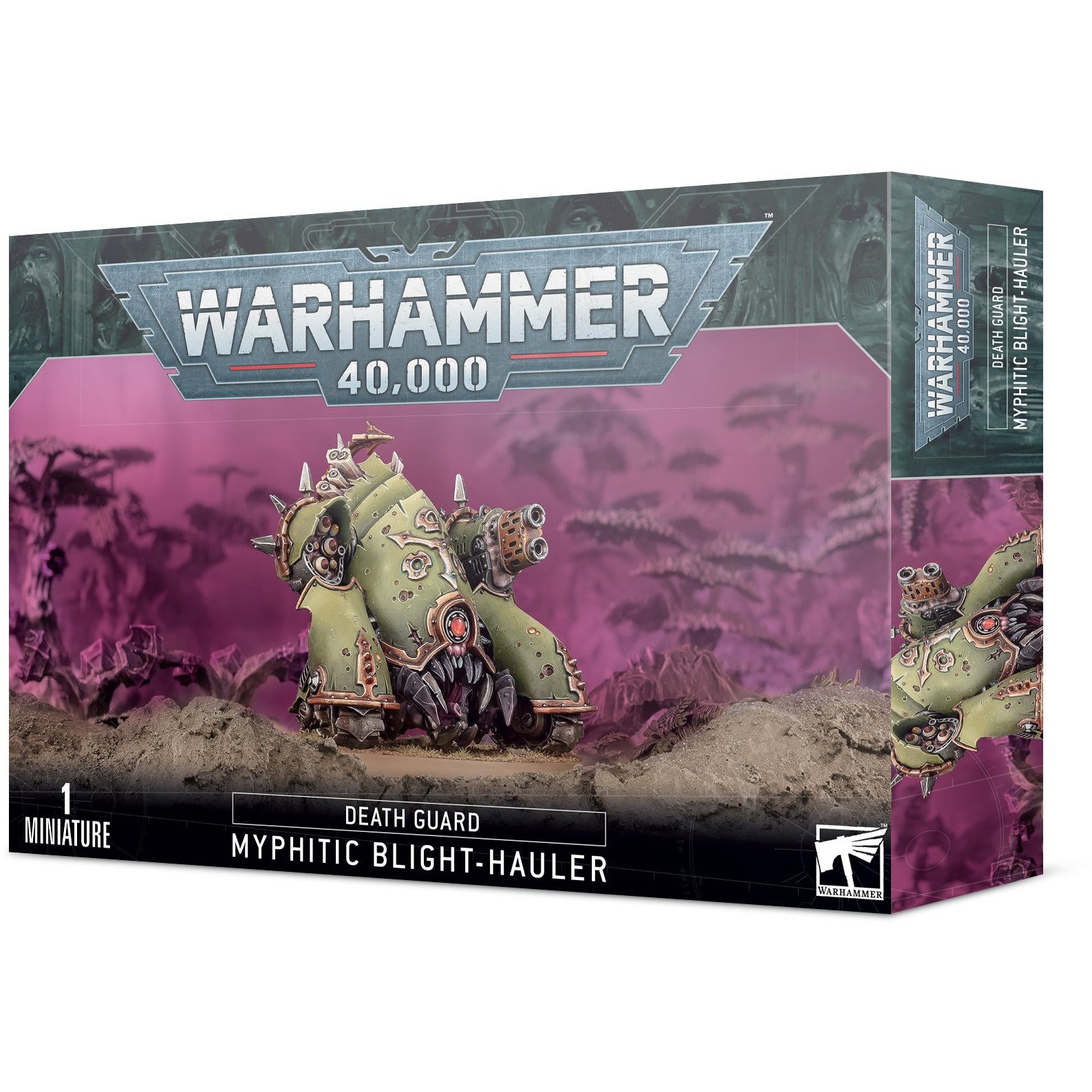 Death Guard Myphitic Blight Hauler - Warhammer 40K Nurgle Chaos Daemon Engine | Tabletop Miniature for Wargaming & Painting | Perfect for Collectors & Battlefield Scenarios