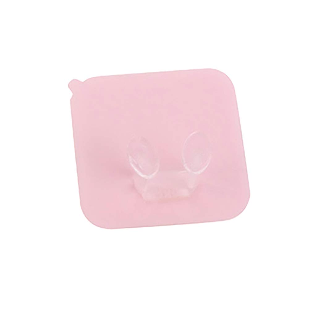 EXCLUZO Powerful Travel Locks - No Nail Mop Socket Receptacle Stick (Pink) for Home, Office & Travel Organization