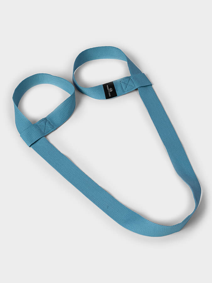 Organic Cotton Yoga Mat Strap Carrier for Yoga Studio - Premium Yoga Mat Holder with Adjustable Shoulder Strap - Perfect for Yoga Class, Gym, Travel & Outdoor Workouts