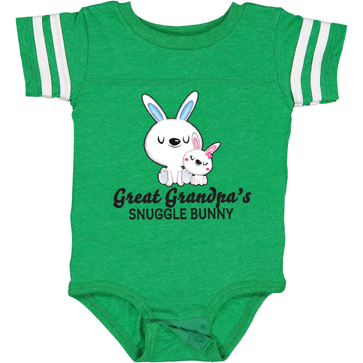 Inktastic Great Grandpas Snuggle Bunny Easter Baby Bodysuit - Cute Easter Outfit for Newborns & Infants - Perfect for Easter Photos, Family Gatherings & Holiday Celebrations