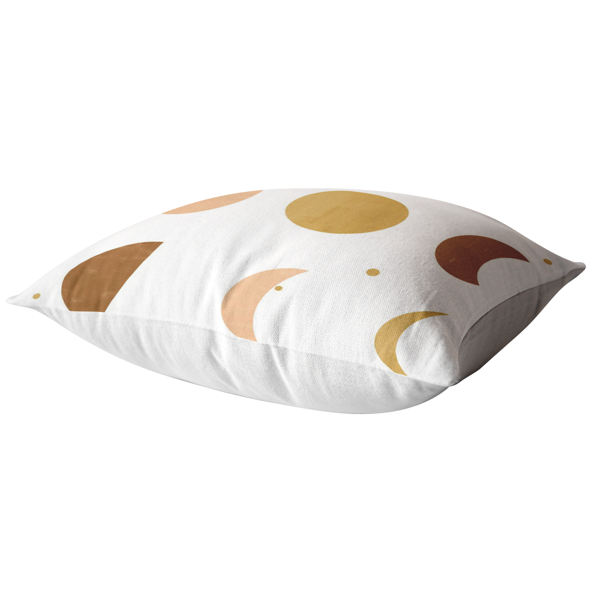 Celestial Moon Phases Decorative Throw Pillow Cover - Boho Home Decor for Living Room, Bedroom & Nursery - Perfect for Cozy Nights and Aesthetic Room Decor
